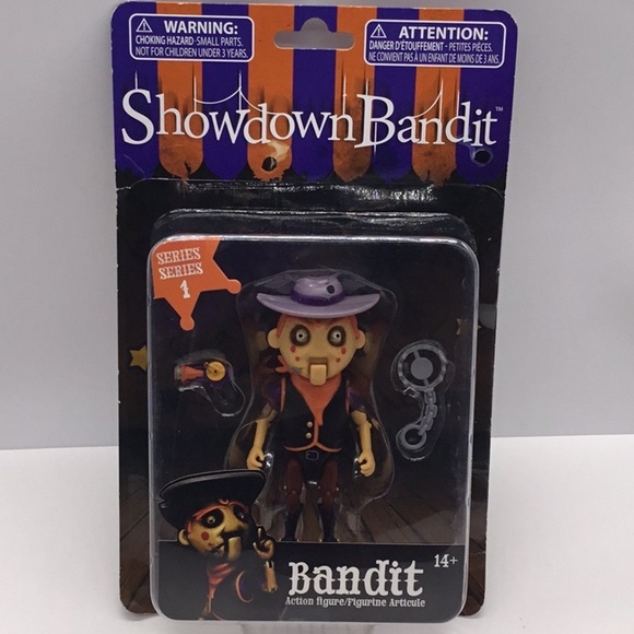 💵3/$13 FILL A BOX SALE! Showdown Bandit Series 1 Collectible Figure Bandit - Picture 1 of 3